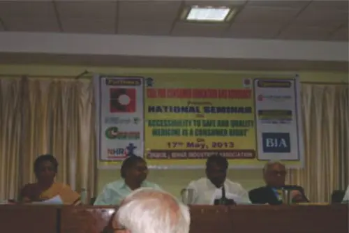 National Seminar on "ACCESSIBILITY TO SAFE AND QUALITY MEDICINES IS A CONSUMER RIGHT"