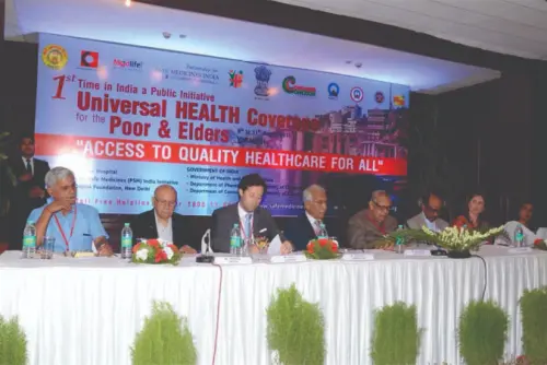 Project on Universal Healthcare coverage for the poor and elderly launched successfully in Varanasi